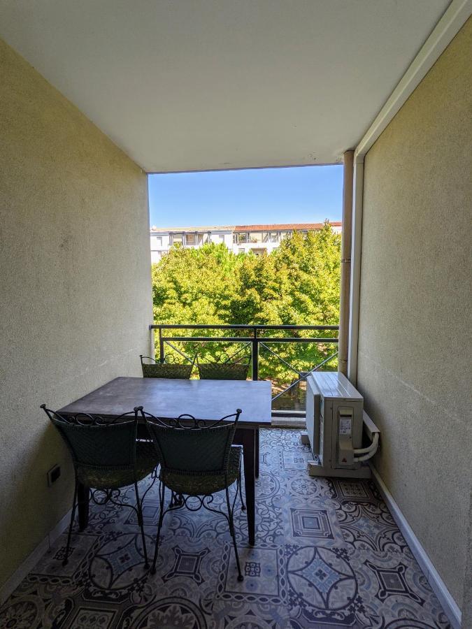 F2 Garage Box Wifi Terasse Clim Gare Fac Eco Richter Apartment Montpellier Exterior foto