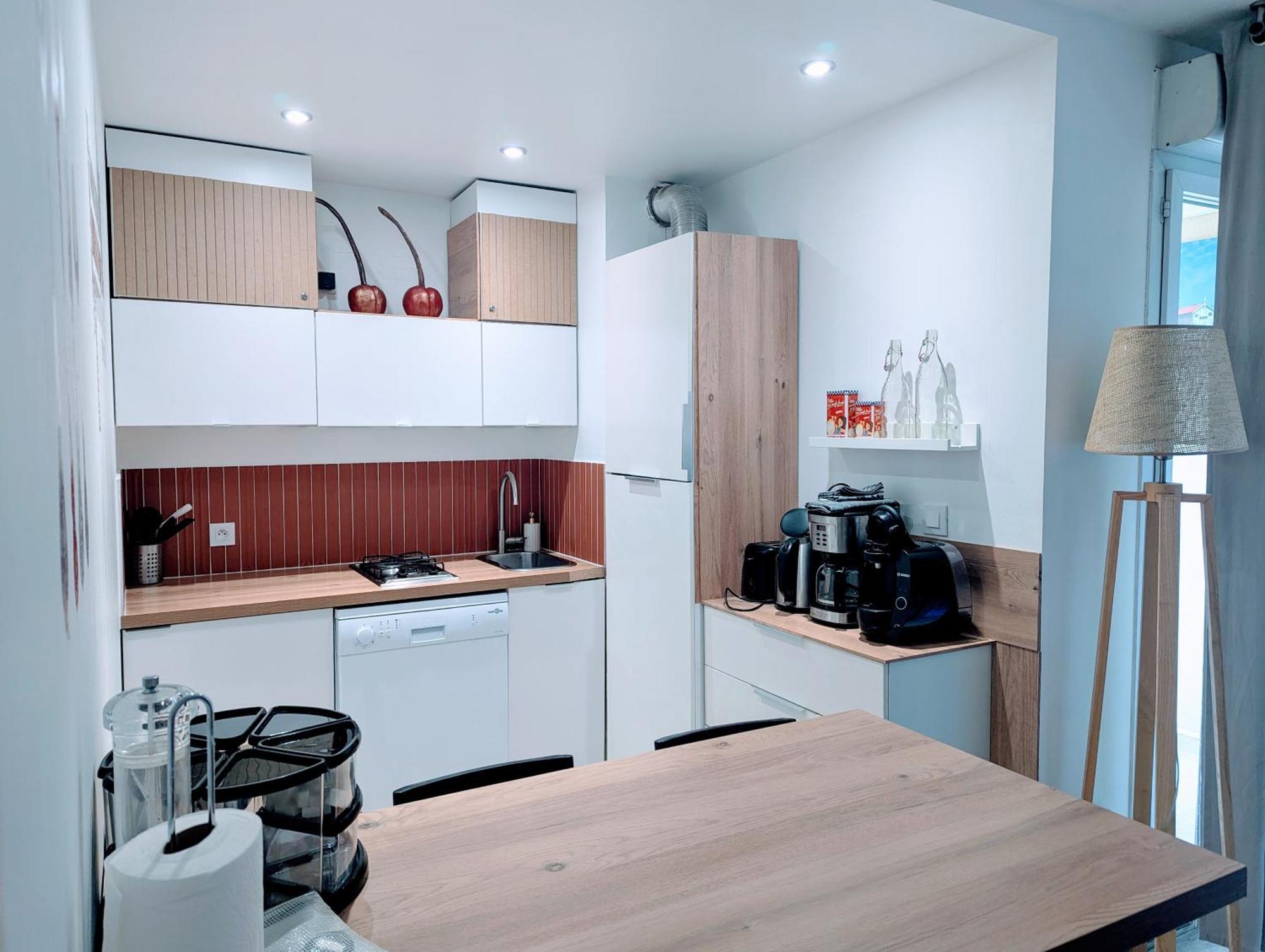 F2 Garage Box Wifi Terasse Clim Gare Fac Eco Richter Apartment Montpellier Exterior foto